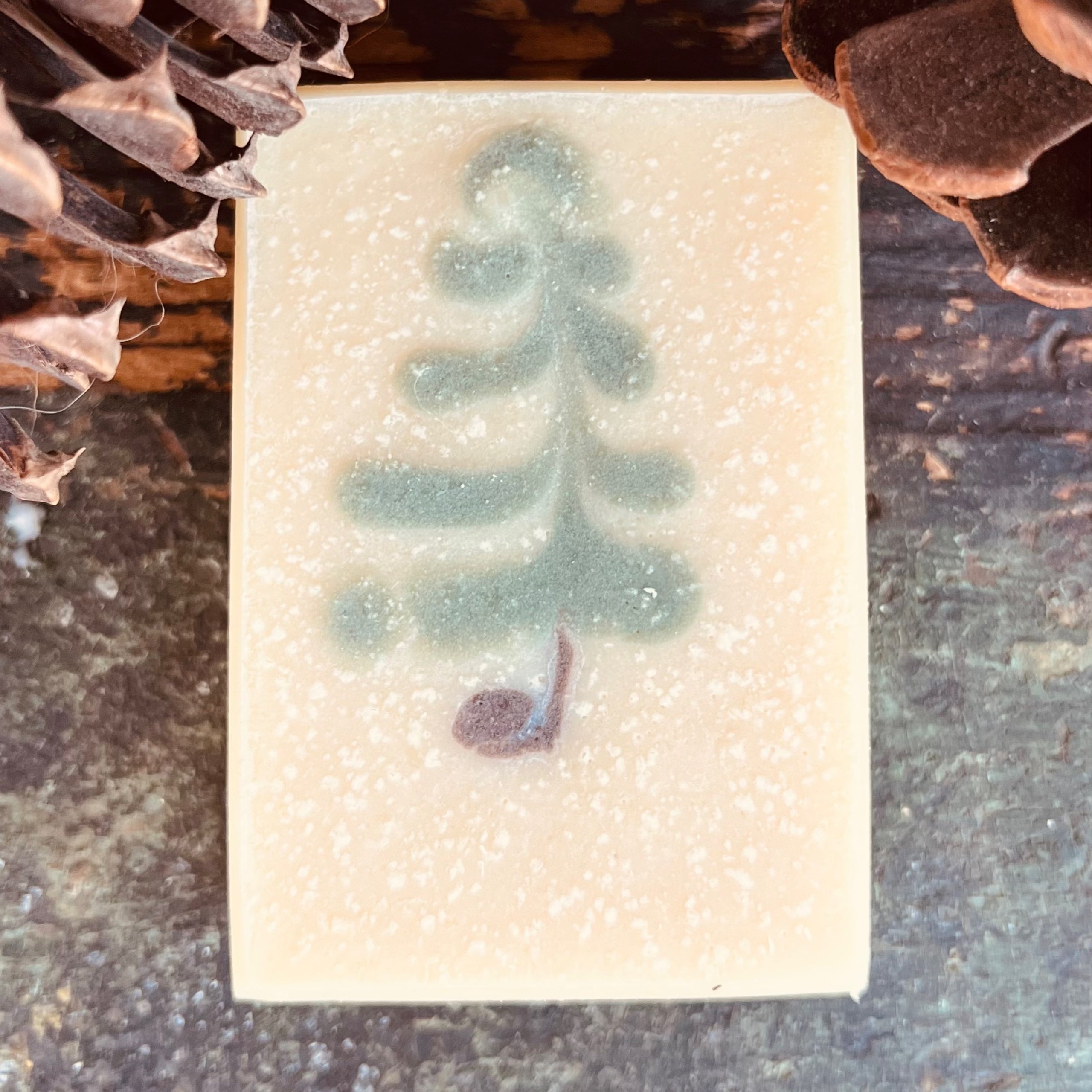 DIY Christmas Tree Goat Milk Soap